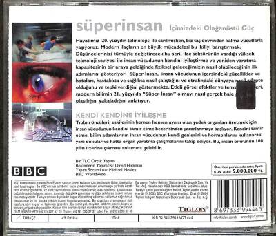 Süper İnsan Kendi kendine İyileşme VCD Film (108) VCD23050 - 2