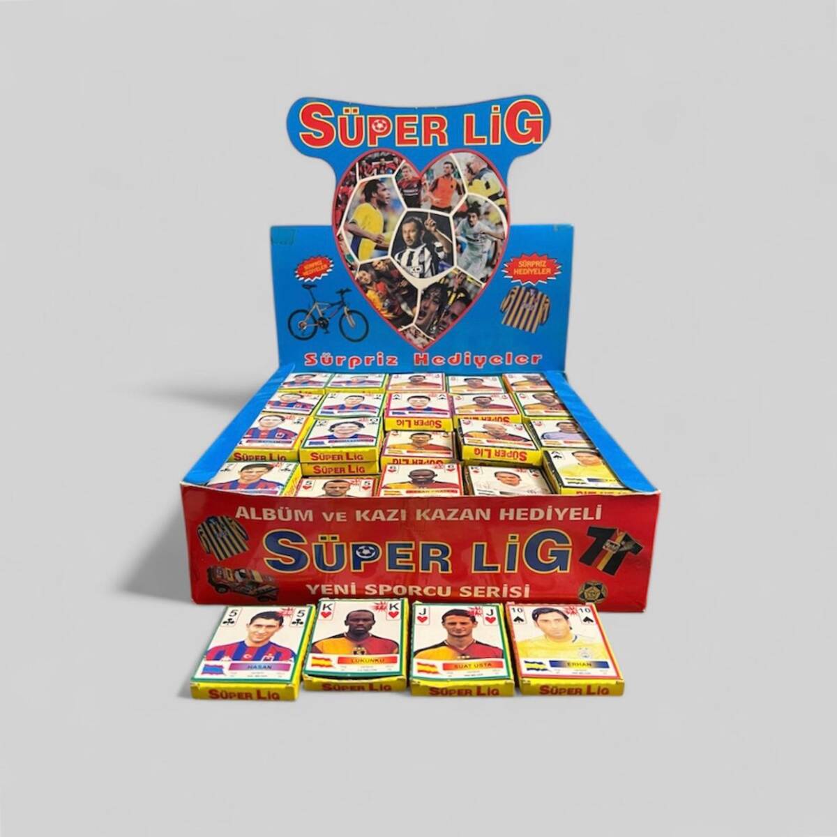 SÜPER LİG 2000'ler Kazı-Kazan Hediyeli Futbolcu Kartı #SKZ243 - 1