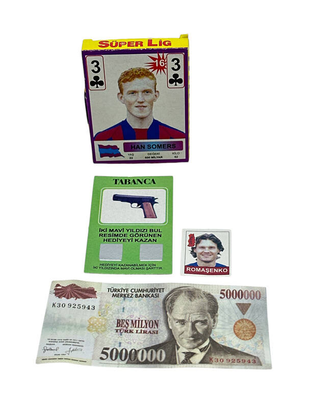 SÜPER LİG 2000'ler Kazı-Kazan Hediyeli Futbolcu Kartı #SKZ243 - 2