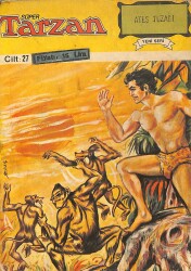 Süper Tarzan Cilt27 Ateş Tuzağı, Yasak Ayinler, Derinliklerin Şeytanları NDR85953 - Gökçekoleksiyon