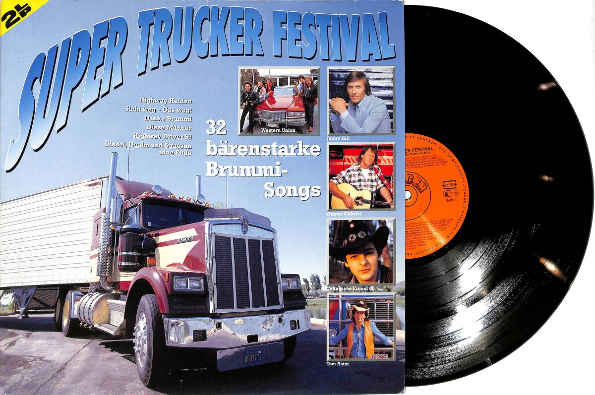 Super Trucker Festival (Almanya Baskı) 2 LP PLAK (10/8.5) PLK25936 - 1