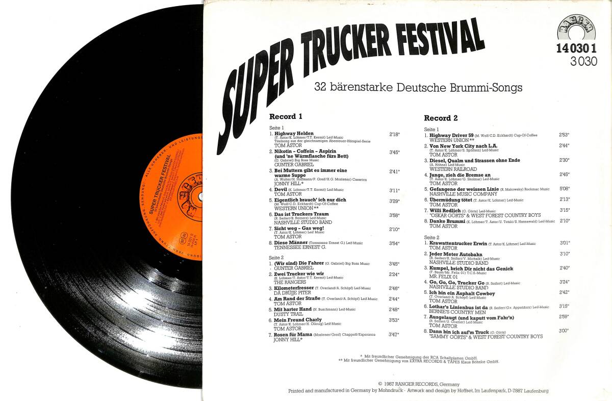 Super Trucker Festival (Almanya Baskı) 2 LP PLAK (10/8.5) PLK25936 - 2