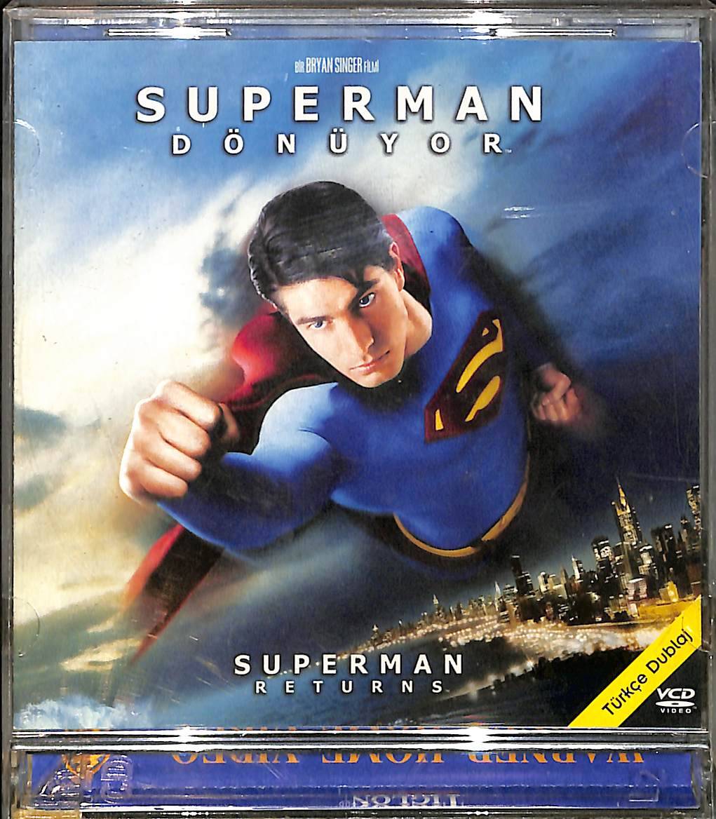 Superman Dönüyor VCD Film (İkinci El) VCD27689 - 1