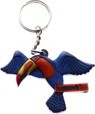 Supravit Marka Papağan Formunda Eski Anahtarlık AKS441 - 1