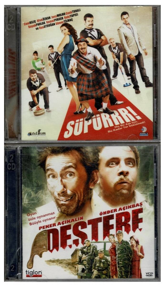 Süpürrr Destere - 2 Adet VCD Film VCD1242 - 1