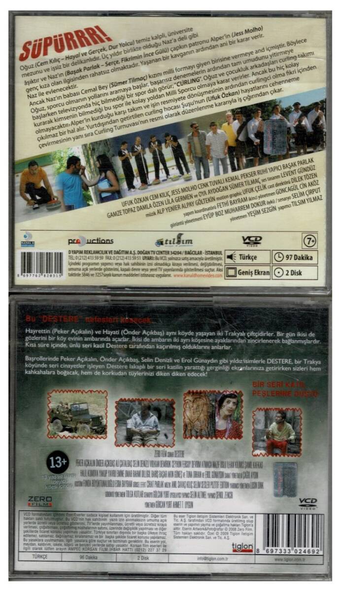 Süpürrr Destere - 2 Adet VCD Film VCD1242 - 2