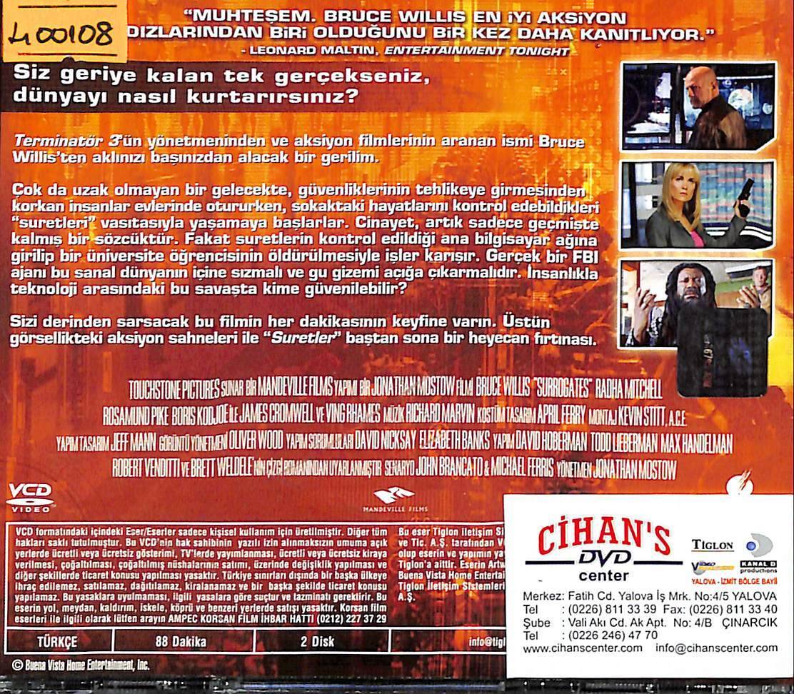 Suretler VCD Film (Bruce Willis) VCD15262 - 2