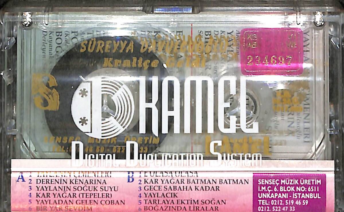 Süreyya Davulcuoğlu - Kraliçe Geldi Kaset (Sıfır) KST28484 - 2