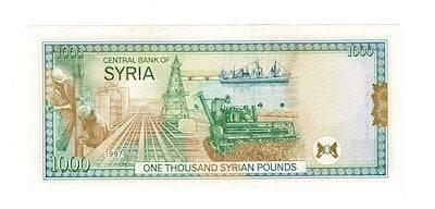 Suriye 1000 Pound 1997 Çil YKP7389 - 2