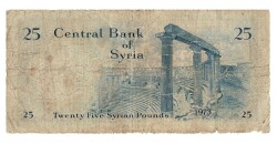 Suriye 25 Pound 1973 Haliyle YKP3288 - 2