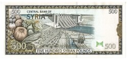 Suriye 500 Pound 1998 ÇİL YKP5709 - 2