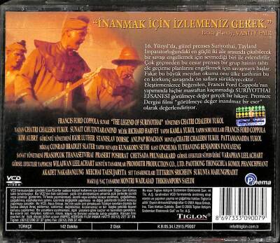 Suriyothai Efsanesi VCD Film VCD12906 - 2