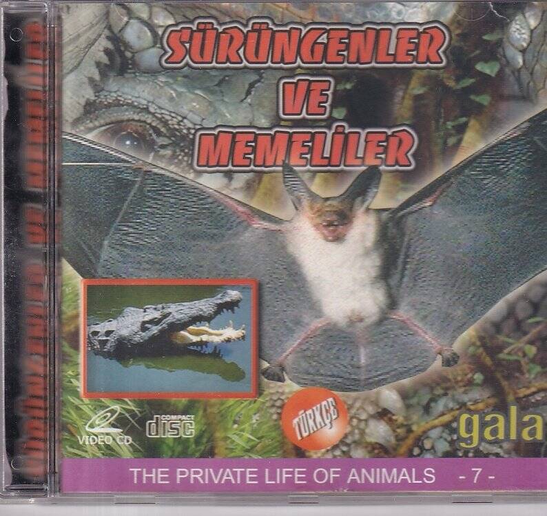 Sürüngenler Ve Memeliler (Belgesel) VCD Film VCD9722 - 1