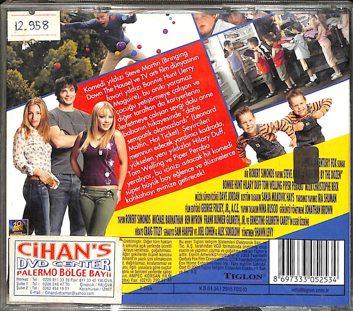 Sürüsüne Bereket - Cheaper By The Dozen VCD Film (İkinci El) VCD27832 - 2