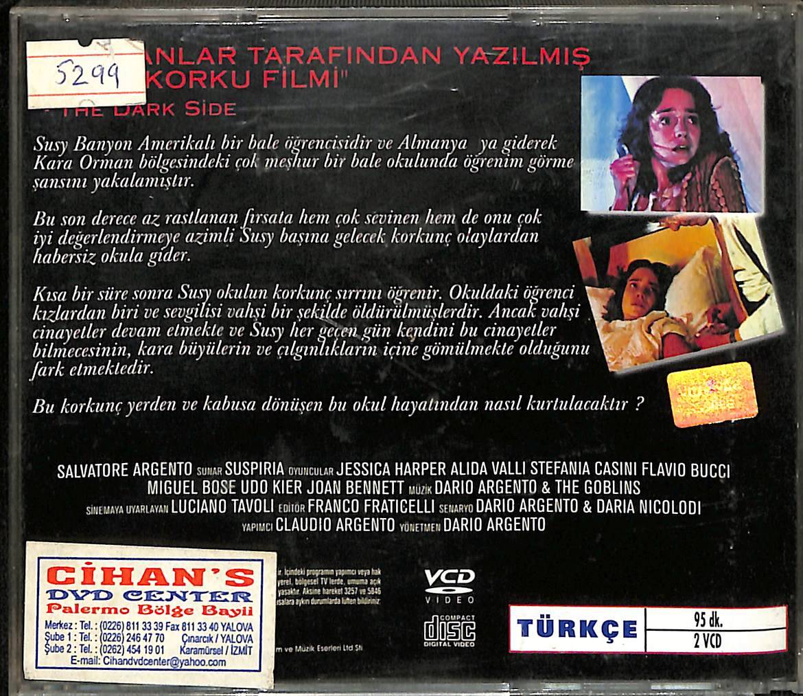 Suspiria VCD Film (İkinci El) VCD27542 - 2