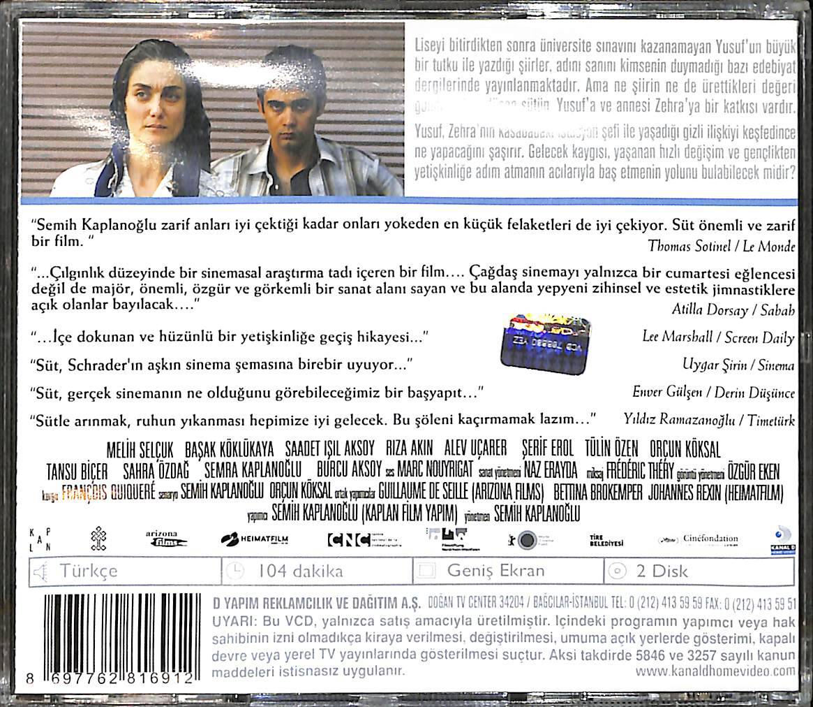 Süt Orjinal VCD Film ' Semih Kaplanoğlu ' VCD28436 - 2