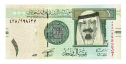 Suudi Arabistan 1 Riyal 2007 ÇİL YKP8423 - 3
