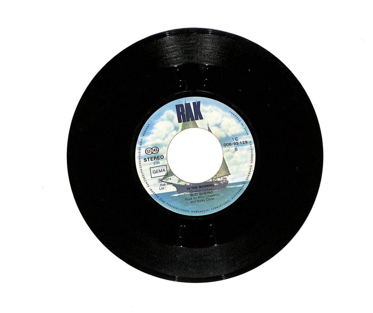 Suzi Quatro - Devil Gate Drive / In The Morning PLAK (10/7.5) PLK24271 - 1