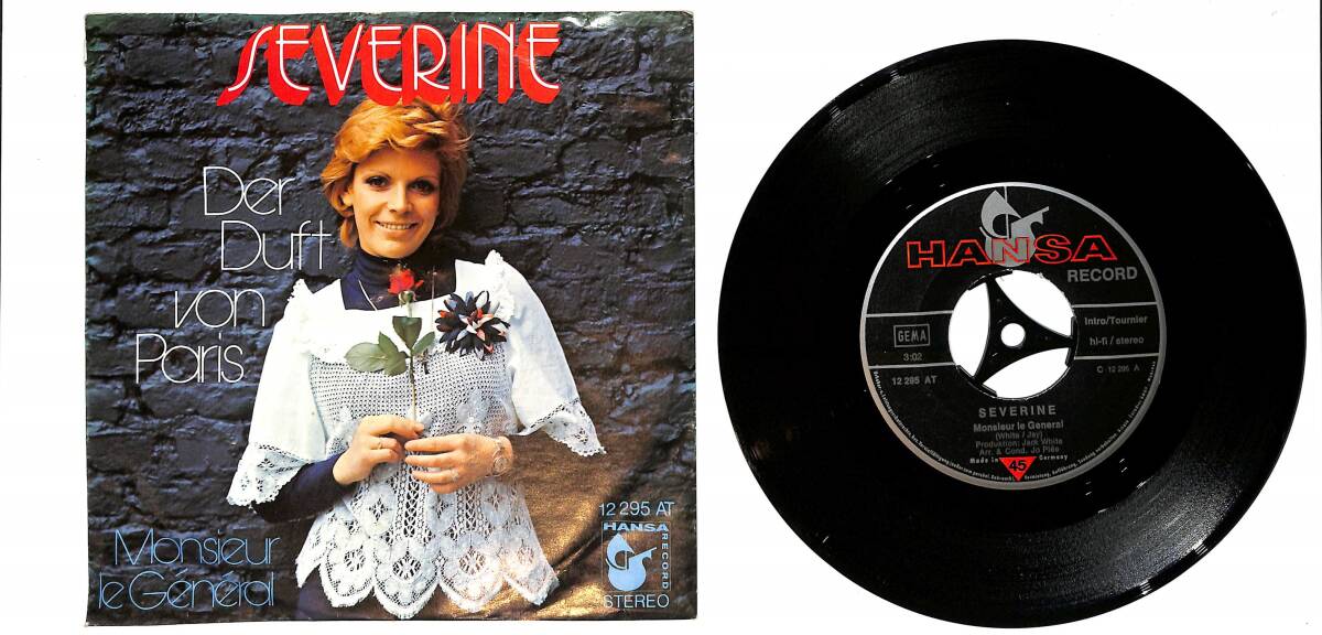 Séverine ‎- Der Duft Von Paris / Monsieur Le General Plak (10/7.5) PLK26155 - 1