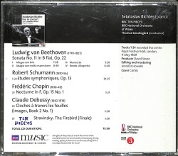 Sviatoslav Richter - Live In Concert CD (İkinci El) CD5493 - 2