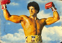 Sylvester Stallone Büyük Boy Kartpostal (34x24 cm) KRT13024 - Gökçekoleksiyon