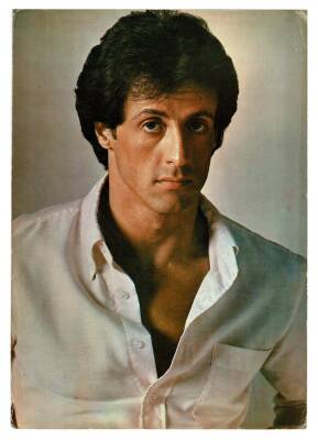 Sylvester Stallone Büyükboy Kartpostal KRT9242 - 1