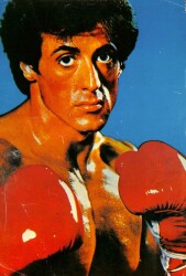 Sylvester Stallone Eski Büyük Boy Kartpostal (24x34 cm) KRT12893 - Gökçekoleksiyon