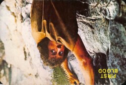 Sylvester Stallone First Blood Küçük Boy Kartpostal (15x10 cm) KRT12962 - Gökçekoleksiyon