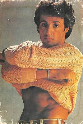 Sylvester Stallone Kartpostal KRT15063 - 1