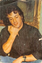 Sylvester Stallone Kartpostal (Küçük Boy) KRT23379 - Gökçekoleksiyon