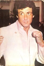 Sylvester Stallone Kartpostal (Küçük Boy) KRT23543 - Gökçekoleksiyon