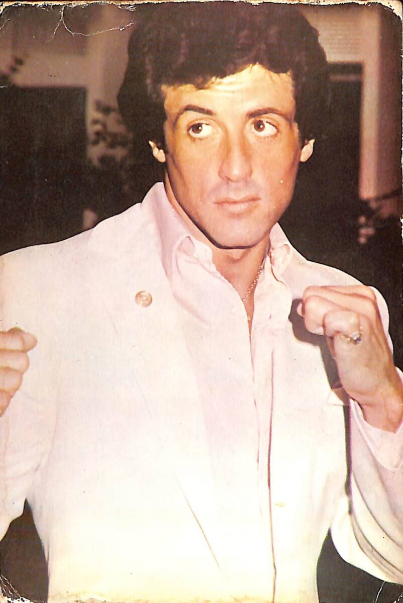 Sylvester Stallone Kartpostal (Küçük Boy) KRT23543 - 1