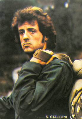 Sylvester Stallone Küçük Boy Kartpostal (15x10 cm) KRT12961 - 1