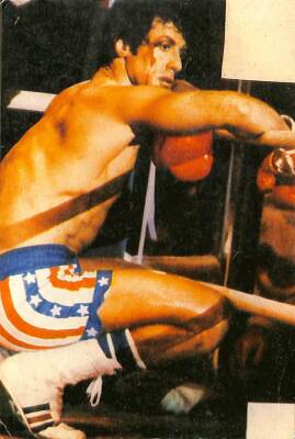 Sylvester Stallone Küçük Boy Kartpostal (15x10 cm) KRT12969 - 1