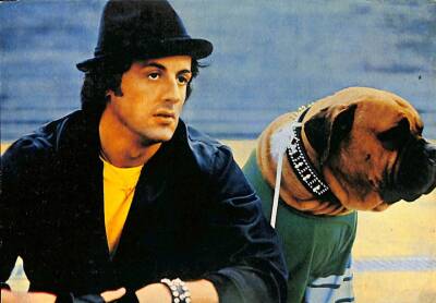 Sylvester Stallone Küçük Boy Kartpostal (15x10 cm) KRT12973 - 1