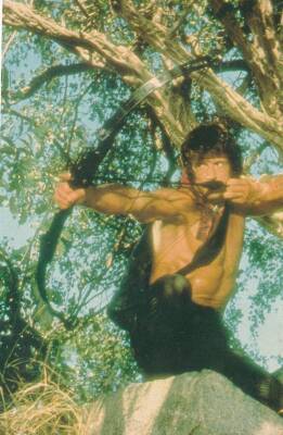 Sylvester Stallone - Rambo Orta Boy Kartpostal KRT10855 - 1