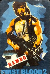 Sylvester Stone (Rambo) Kartpostal (Küçük Boy) KRT24278 - Gökçekoleksiyon