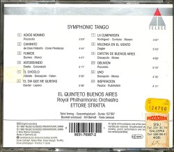 Symphonic Tango CD (İkinci El) CD4931 - 2