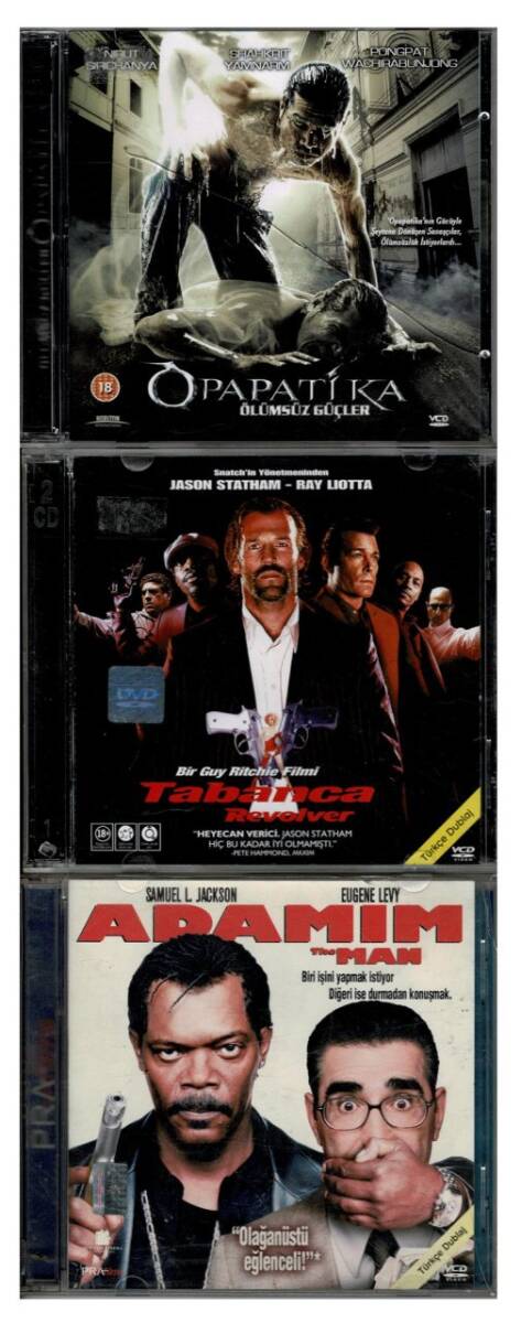Tabanca Adamım Opapatika 3 Adet VCD Film VCD254 - 1