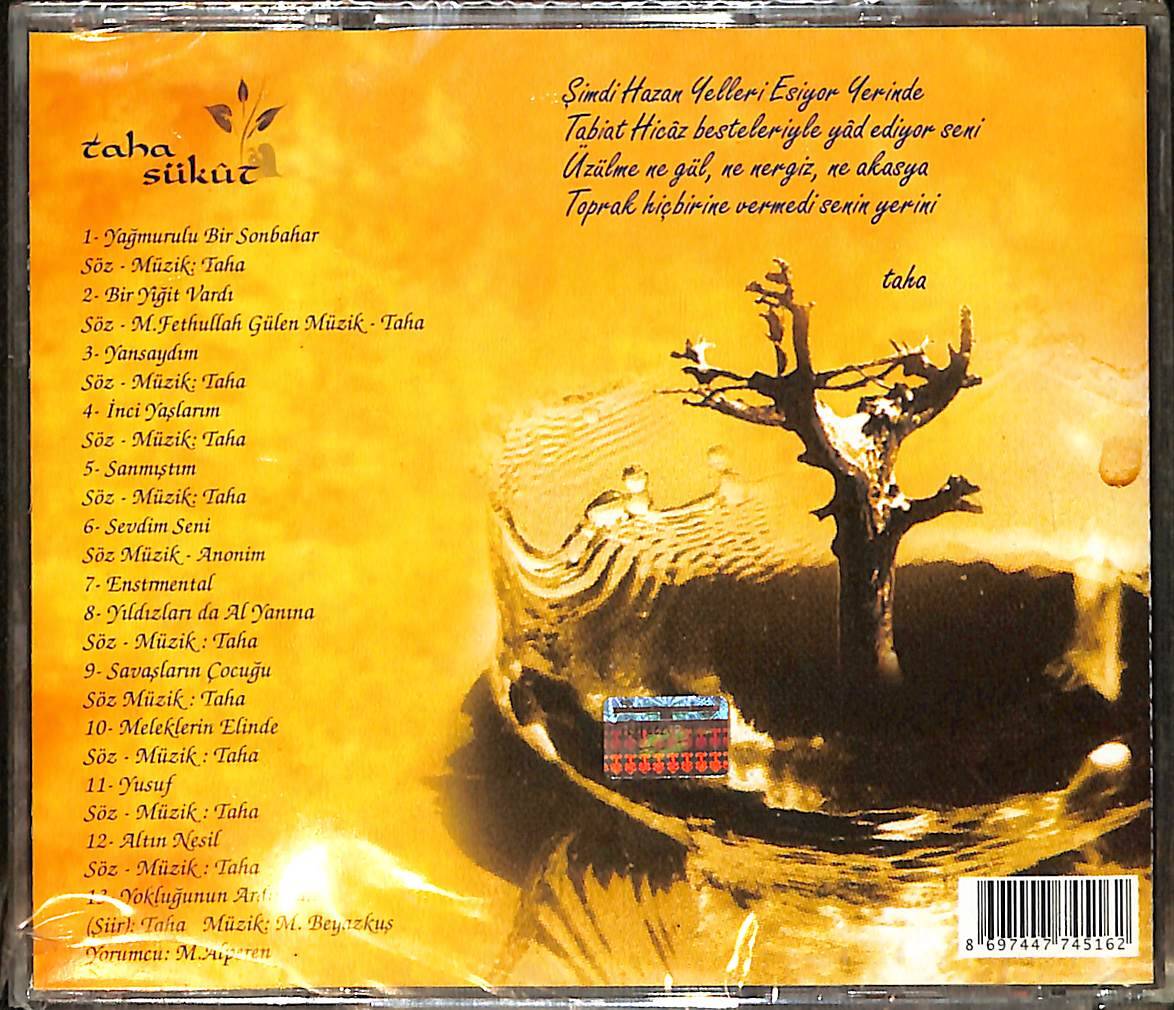 Taha - Sükût CD (Sıfır) CD3815 - 2