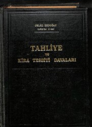 TAHLİYE VE KİRA TESBİTİ DAVALARI 1975 Ankara, 3.Baskı KTP345 - Gökçekoleksiyon