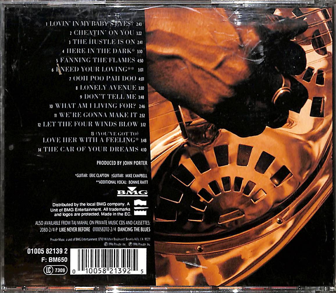 Taj Mahal – Phantom Blues CD (İkinci El) CD5570 - 2
