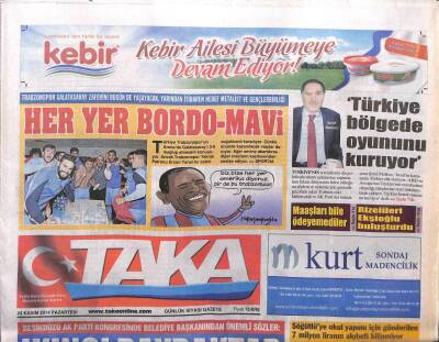 Taka Gazetesi 24 Kasım 2014 - Medical Park Karadenizi Satın Aldı GZ104941 - 1