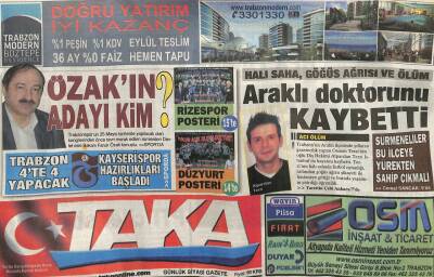 Taka Gazetesi 30 Nisan 2013 - Kongre Tarihi Yaklaşıyor Trabzonsporda Trafik Yoğunlaşıyor GZ107574 - 1