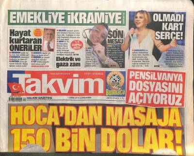 Takvim Gazetesi 1 Ekim 2014 - Şarkılarıyla Yasaklara Başkaldıran Sezen Aksu , Başörtü Konusunda Yan Çizdi GZ109750 - 1