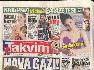Takvim Gazetesi 1 Haziran 2012 - Yeni Dünya İçin Kritik Tarih 2015 - Doktor Dövene 2 Yıl Hapis GZ100277 - 2