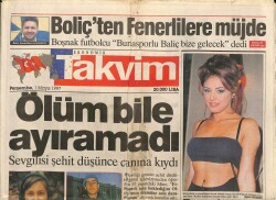 Takvim Gazetesi 1 Mayıs 1997 - Refahlılardan Müthiş İddia Tarık Akan Dolandırıcı - Türkan Şoray İlk Kez Talk Şov Programına Konuk Oldu GZ96776 - 1