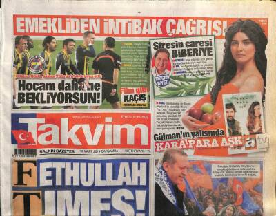 Takvim Gazetesi 12 Mart 2014 - Fethullah Times! GZ101164 - 1