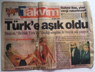 Takvim Gazetesi 12 Nisan 1997 - Meclis Hac Yolunda GZ39050 - 1