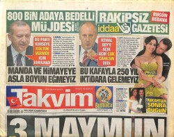 Takvim Gazetesi 15 Ağustos 2014 - Cem Yılmaz Ve Gizemli Aşkı Yakalandı GZ101129 - 2
